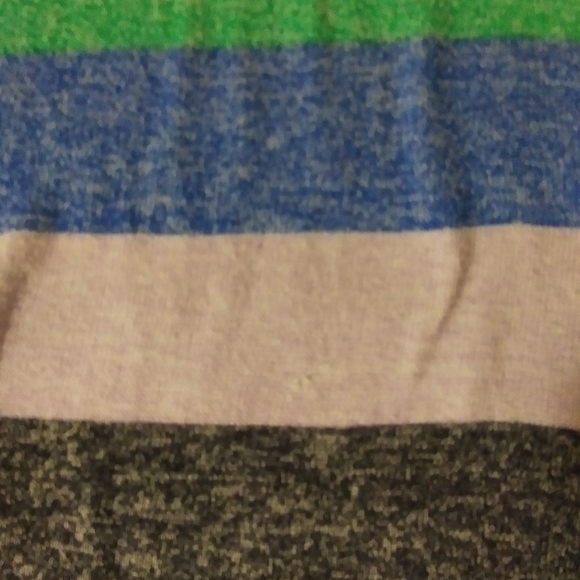 Victorias Secret Rainbow Stripped Pajama Top - Picture 4 of 4